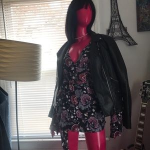 Ann Taylor LOFT Floral Wrap Kimono